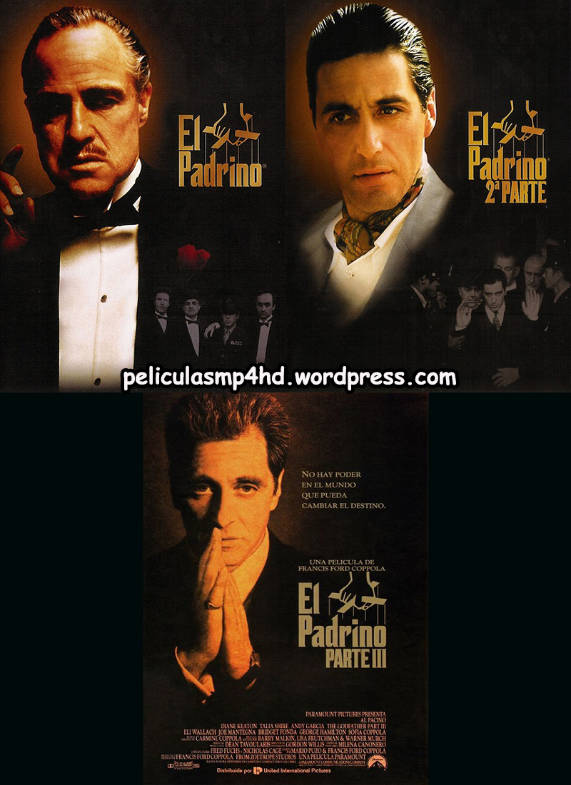 Descargar Película Trilogía EL PADRINO (The Godfather) MP4 HD720p Latino